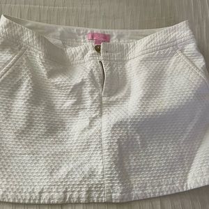 White Lily Pulitzer white skirt
